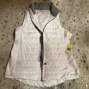 NWT Small White Vest